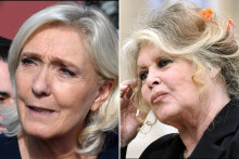 Marine Le Pen et Brigitte Bardot