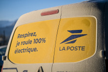 La Poste évoque des perturbations pour la livraison de colis à cause de la neige et du verglas. (Illustration)