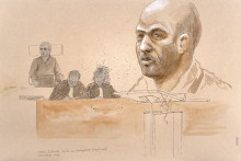 Croquis de Cédric Jubillar lors de son interrogatoire le 9 octobre 2025