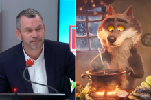 Thierry Cotillard, président d'Intermarché, et le loup "mal-aimé" de la publicité  de la chaîne