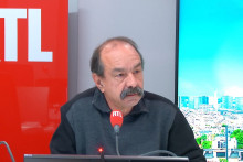 Philippe Martinez, dans le studio de RTL le 10 janvier 2026