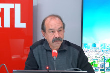 Philippe Martinez, dans le studio de RTL le 10 janvier 2026