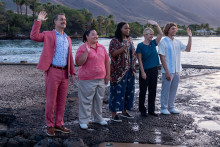 Le personnel de l'hôtel "White Lotus" dans la première saison.