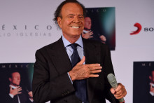 Julio Iglesias, à Mexico, le 23 septembre 2015.