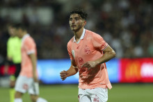 Le joueur australien Josh Cavallo avec Adélaïde United, le 20 novembre 2021.