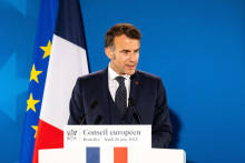 Emmanuel Macron, le 26 juin 2025 au Conseil européen