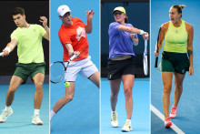 Carlos Alcaraz, Jannik Sinner, Iga Swiatek et Aryna Sabalenka.