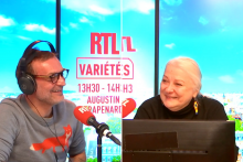 Augustine Trapenard et Josiane Balasko, le 17 janvier 2026 sur RTL