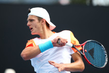 Maxence Brovillé en 2017, à Melbourne.