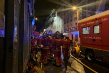 Effondrement plancher d'un appartement à Paris