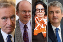 Bernard Arnault, Gérard Wertheimer, Françoise Bettencourt Meyers, Emmanuel Besnier.