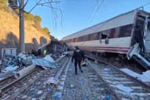 La Garde civile a diffusé les premières images de l'accident ferroviaire survenu en Andalousie, dimanche 18 janvier.
