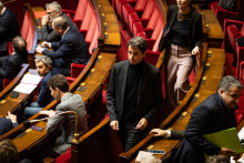 Gabriel Attal, Président du groupe Ensemble pour la République à l'Assemblée nationale, ce 13 janvier 2026.
