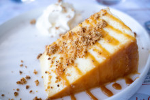 Un cheesecake japonais avec seulement deux ingrédients fait le buzz sur les réseaux. (Illustration)