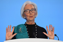 Christine Lagarde, présidente de la Banque centrale européenne, le 18 décembre 2025