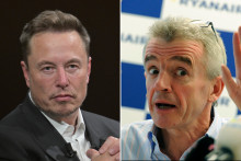 Elon Musk et le patron de Ryanair, Michael O’Leary