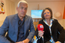 Nicola Meier et Yaël Hayat, avocats de Jessica Moretti, co-propriétaire du bar Le Constellation à Crans-Montana