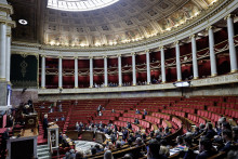 Marine Le Pen à l'Assemblée nationale le 23 janvier 2026