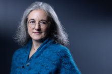 Gaëlle Paty, la sœur de Samuel Paty, enseignant d'histoire assassiné à Conflans-Sainte-Honorine. Le 8 octobre 2025.