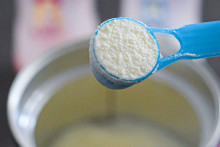 Du lait en poudre (image d'illustration).