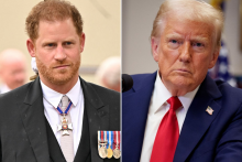 Le prince Harry et Donald Trump