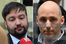 L'avocat Me Pierre Dubuisson et son client Cédric Jubillar en vue du procès en appel pour le meurtre de Delphine Jubillar.