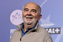 Gérard Jugnot lors du Festival de l'Alpe d'Huez, le 20 janvier 2026.