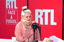 L'actrice Isabelle Nanty face à Marc-Olivier Fogiel le 27 janvier 2026 sur RTL