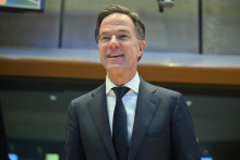 Mark Rutte, le secrétaire général de l'OTAN à Bruxelles le 26 janvier 2026