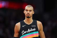 Le joueur français de la NBA Victor Wembanyama, le 20 janvier 2026