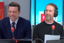 Jordan Bardella, président du RN et Philippe Caverivière, jeudi 29 janvier 2026