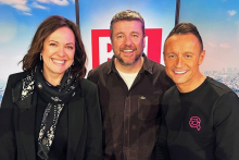 Jade, Bruno Guillon et Eric Dussart