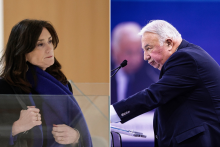 Sandrine Josso et Gérard Larcher