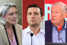 Marine Le Pen, Jordan Bardella et Alain Duhamel