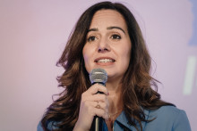 Sarah Knafo, le 30 janvier 2026, à Paris