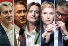 François Ruffin, Jérôme Guedj, Marine Tondelier, Olivier Faure