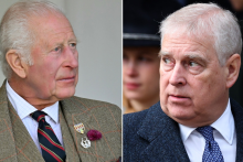 Charles III et l'ex-prince Andrew