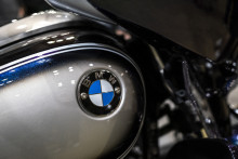 Le logo d'une moto BMW (illustration)