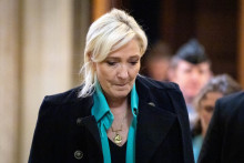 Marine Le Pen, lors de son procès en appel, le 10 février  2026 à Paris