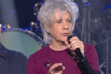 Nicola Sirkis, lors de son discours pendant les Victoires de la Musique, le 13 février 2026.