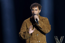 Le rappeur Disiz lors des Victoires de la Musique, le 13 février 2026.