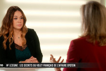 Anne-Claire Lejeune, avocate de six plaignantes dans l'affaire Epstein sur M6 le 15 février 2026.