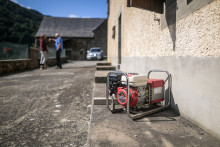 Un groupe électrogène (Illustration)