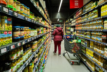 Un rayon de supermarché (photo d'illustration).