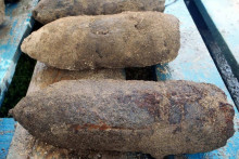 Des obus de la Seconde Guerre Mondiale (illustration)