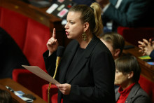 La députée LFI Mathilde Panot, le 17 février 2026 à l'Assemblée natioanle
