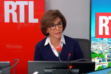 Rachida Dati dans le studio de RTL, le 18 février 2026