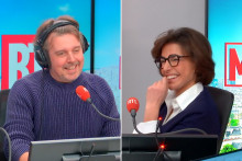 Alex Vizorek et Rachida Dati sur RTL le 18 février 2026.