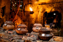 Les huit poteries auxquelles feront face les candidats de "Koh-Lanta" éliminés à l'issue du conseil.