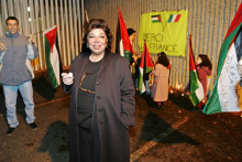 Leila Shahid, militante pour la Palestine, en novembre 2004